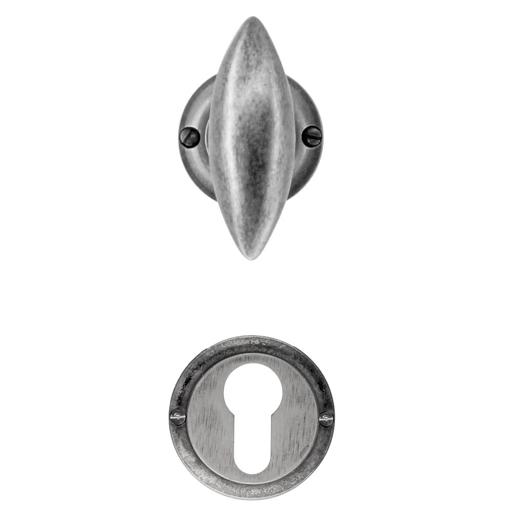 HDD Pro DEURKRUK PRO OLINA OLD SILVER - Deurbeslag-expert