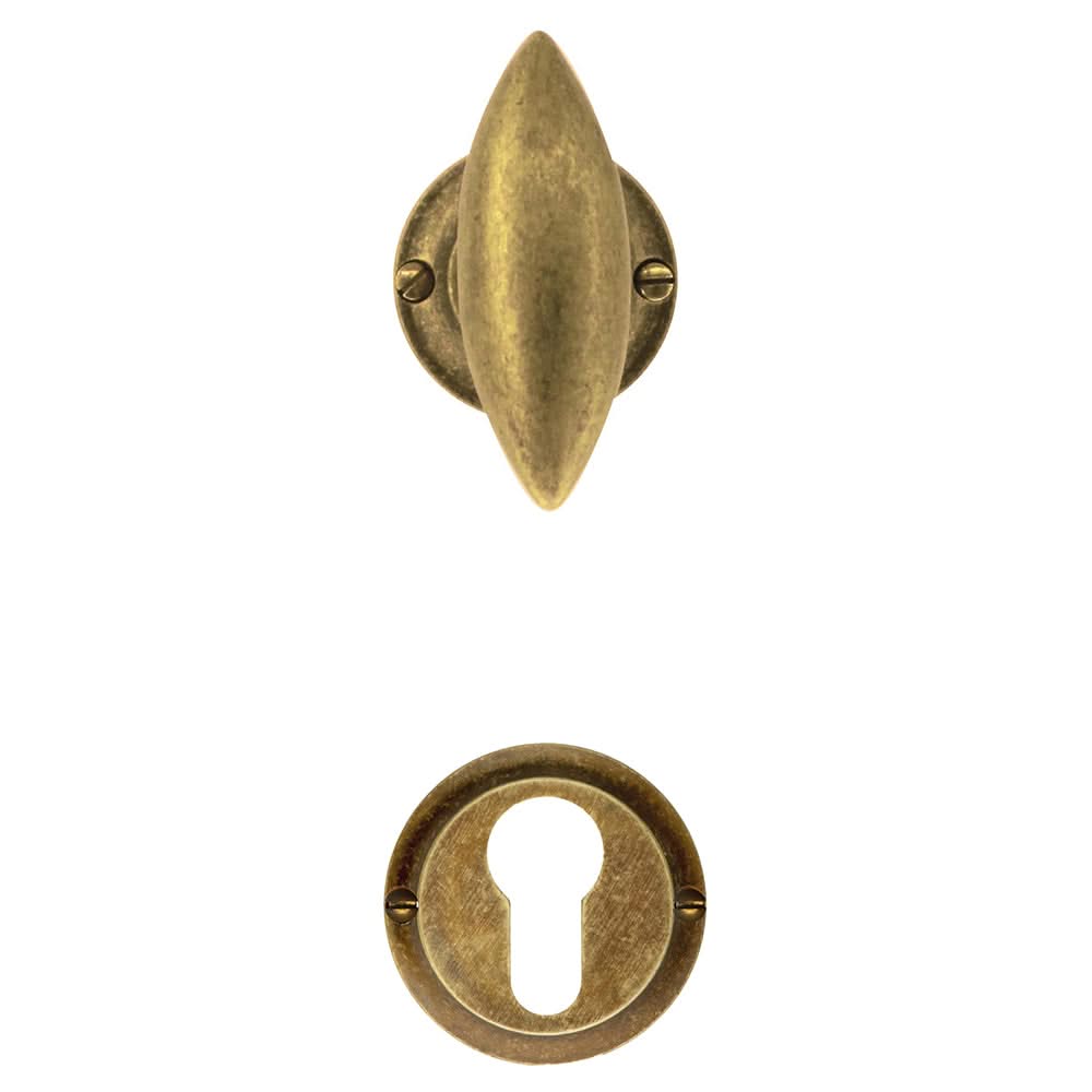 HDD Pro DEURKRUK PRO OLINA OLD YELLOW - Deurbeslag-expert