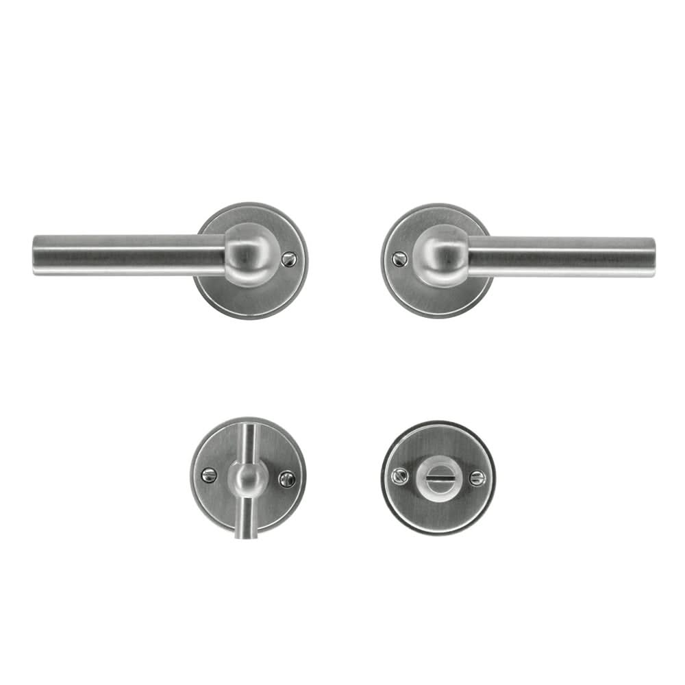 HDD Pro DEURKRUK PRO PETANA L+L INOX LOOK - Deurbeslag-expert