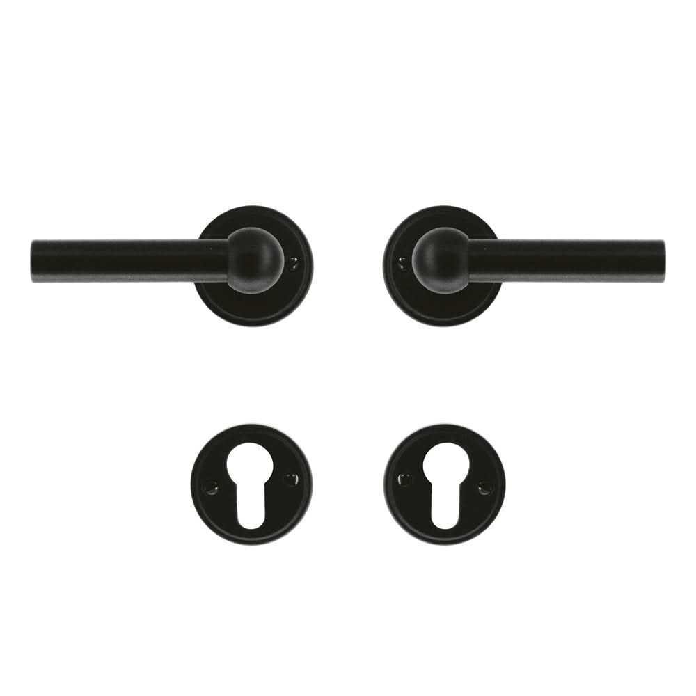 HDD Pro DEURKRUK PRO PETANA L+L ZWART - Deurbeslag-expert