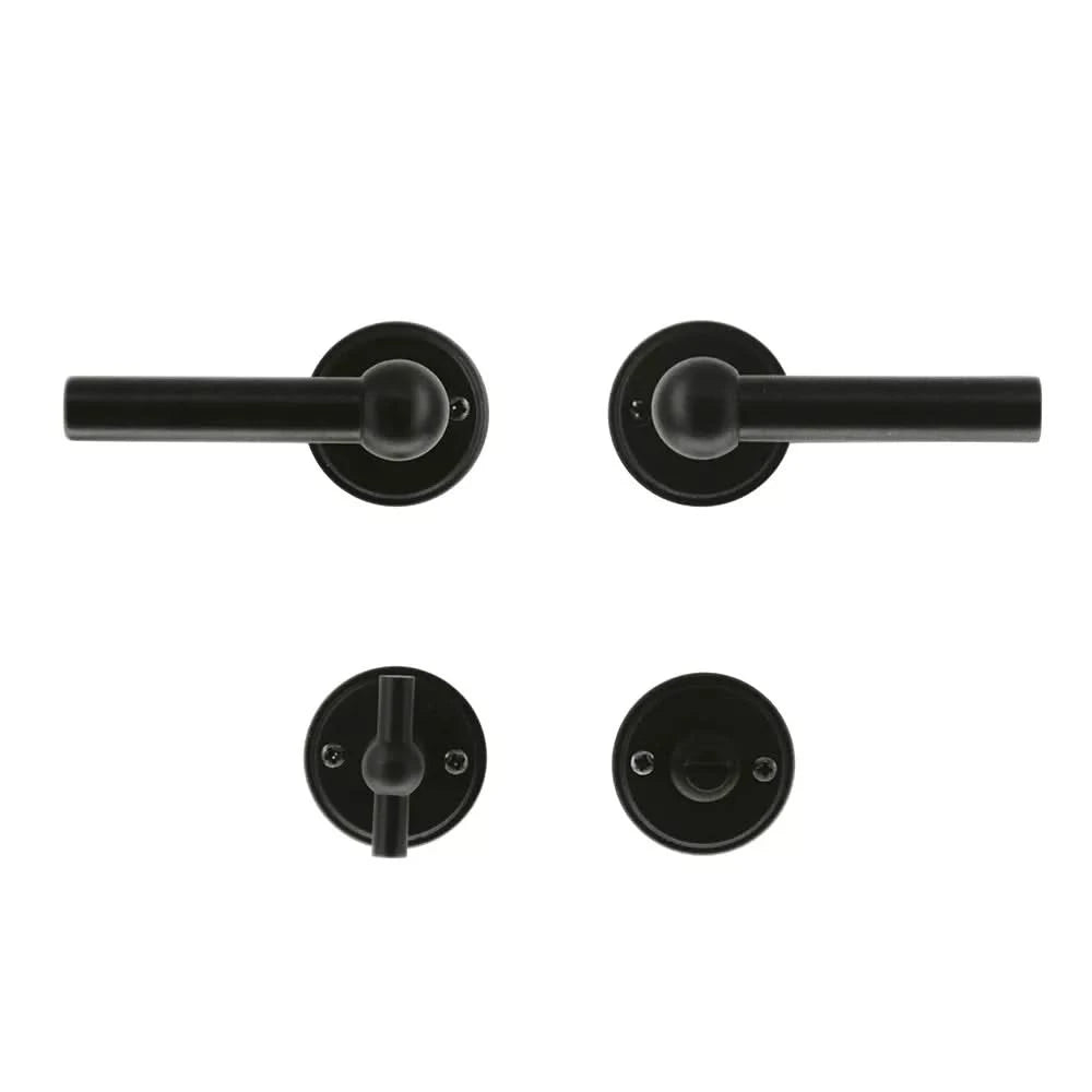 HDD Pro DEURKRUK PRO PETANA L+L ZWART - Deurbeslag-expert