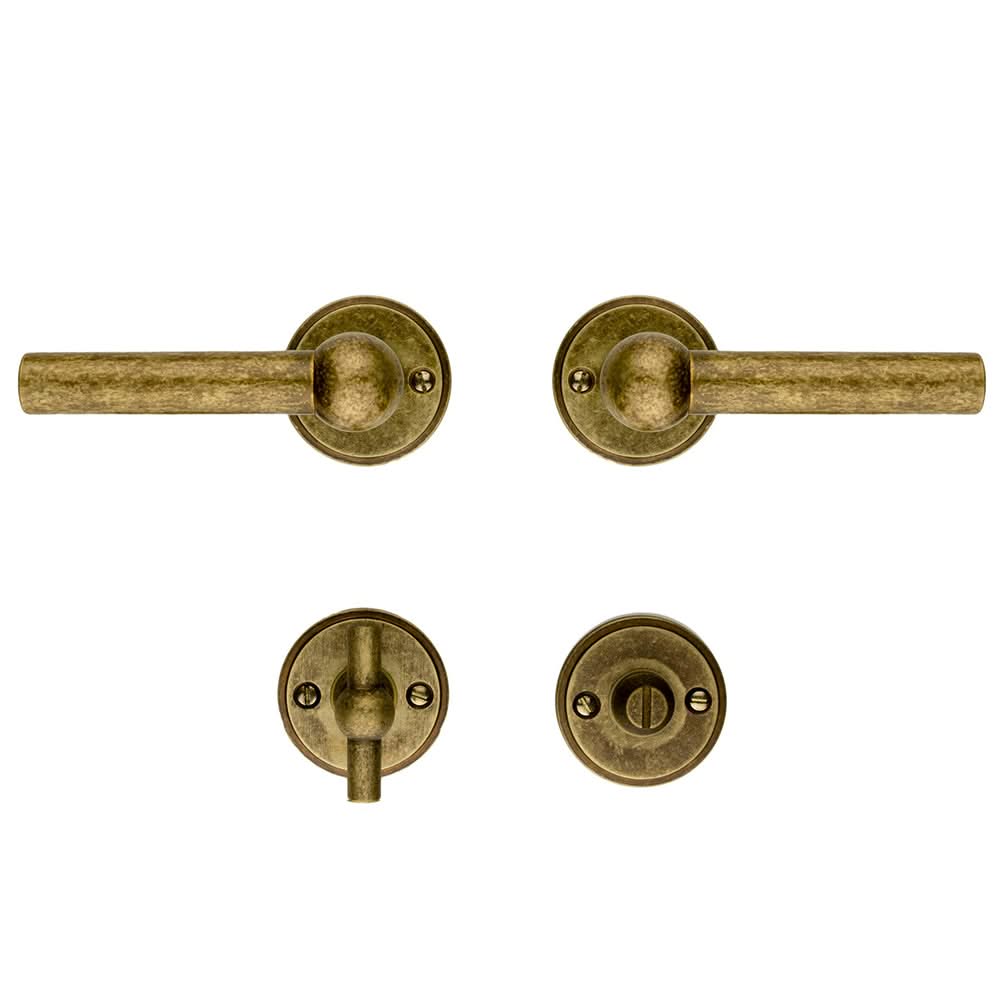 HDD Pro DEURKRUK PRO PETANA L+L OLD YELLOW - Deurbeslag-expert