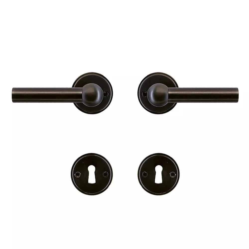 HDD Pro DEURKRUK PRO PETANA L+L CARBON BLACK - Deurbeslag-expert