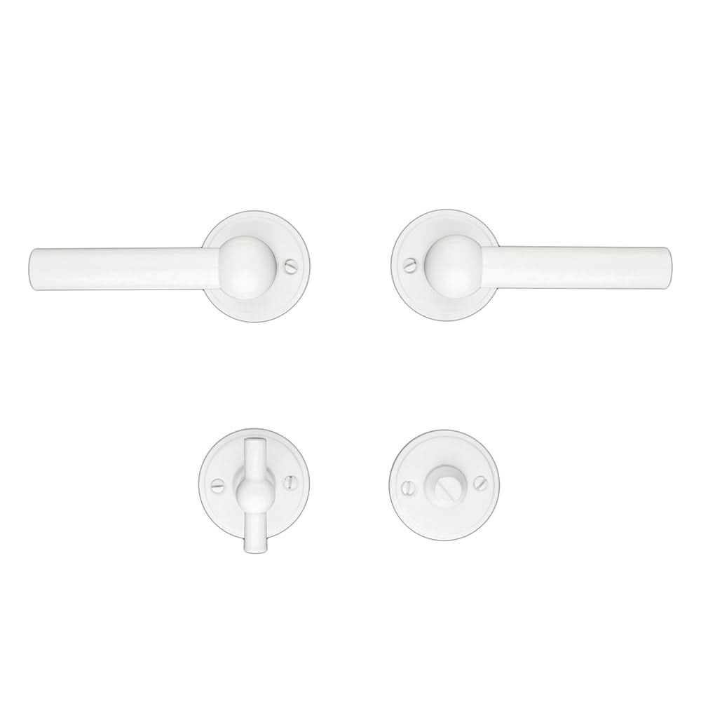 HDD Pro DEURKRUK PRO PETANA L+L WIT - Deurbeslag-expert