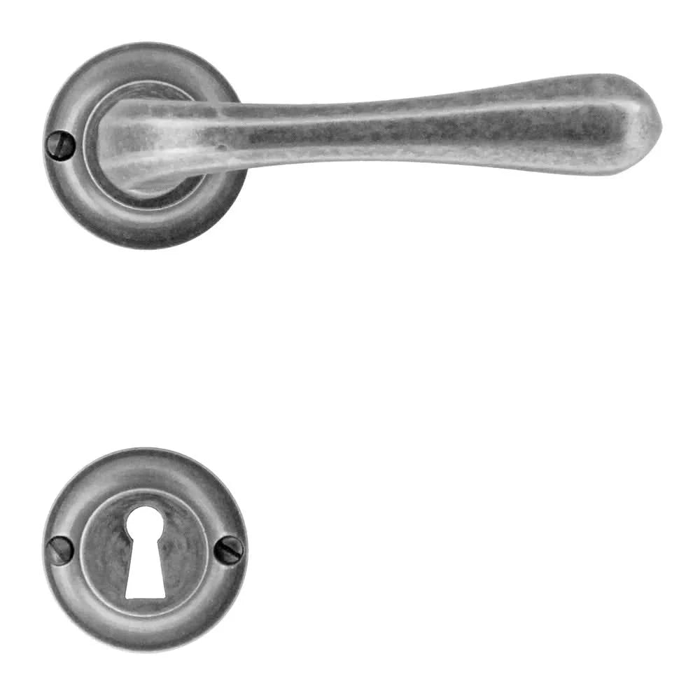 DEURKRUK PRO GRETANA OLD SILVER - Deurbeslag-expert