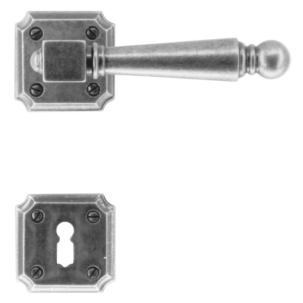 HDD Pro DEURKRUK PRO RUBENS OLD SILVER - Deurbeslag-expert