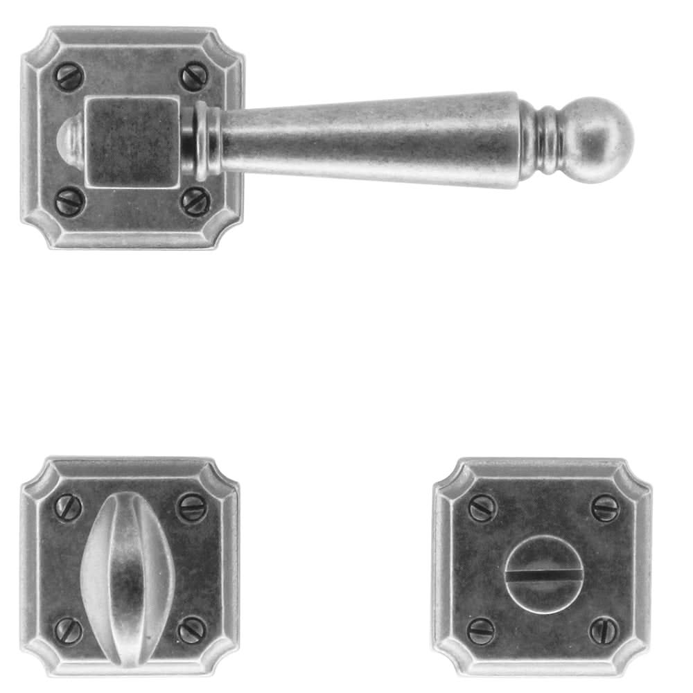 HDD Pro DEURKRUK PRO RUBENS OLD SILVER - Deurbeslag-expert