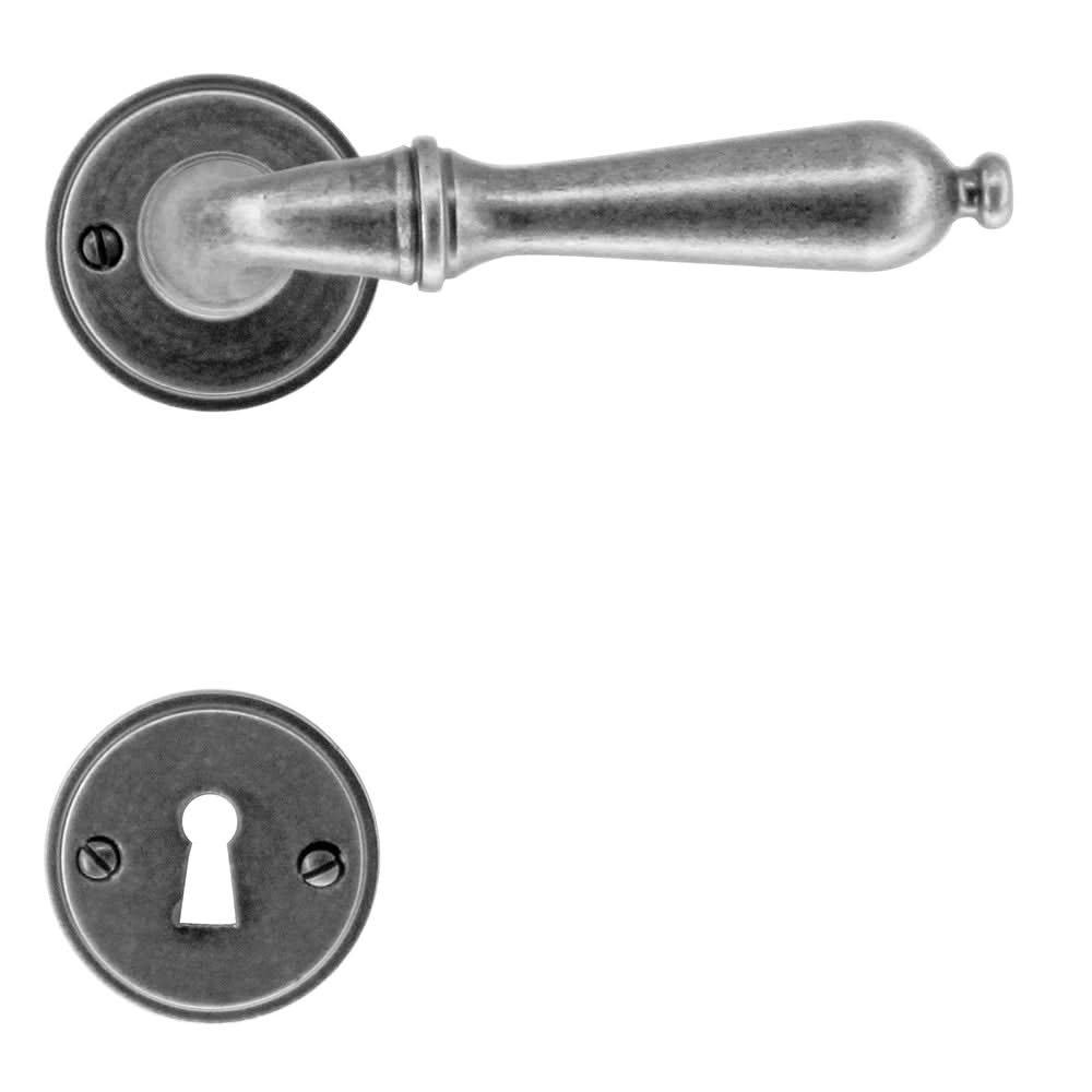 HDD Pro DEURKRUK PRO DA VINCI OLD SILVER - Deurbeslag-expert