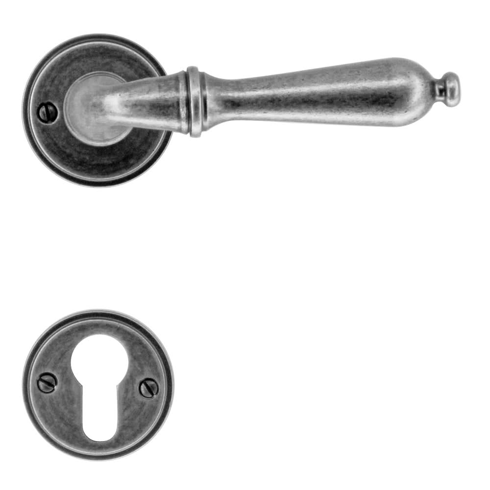 HDD Pro DEURKRUK PRO DA VINCI OLD SILVER - Deurbeslag-expert