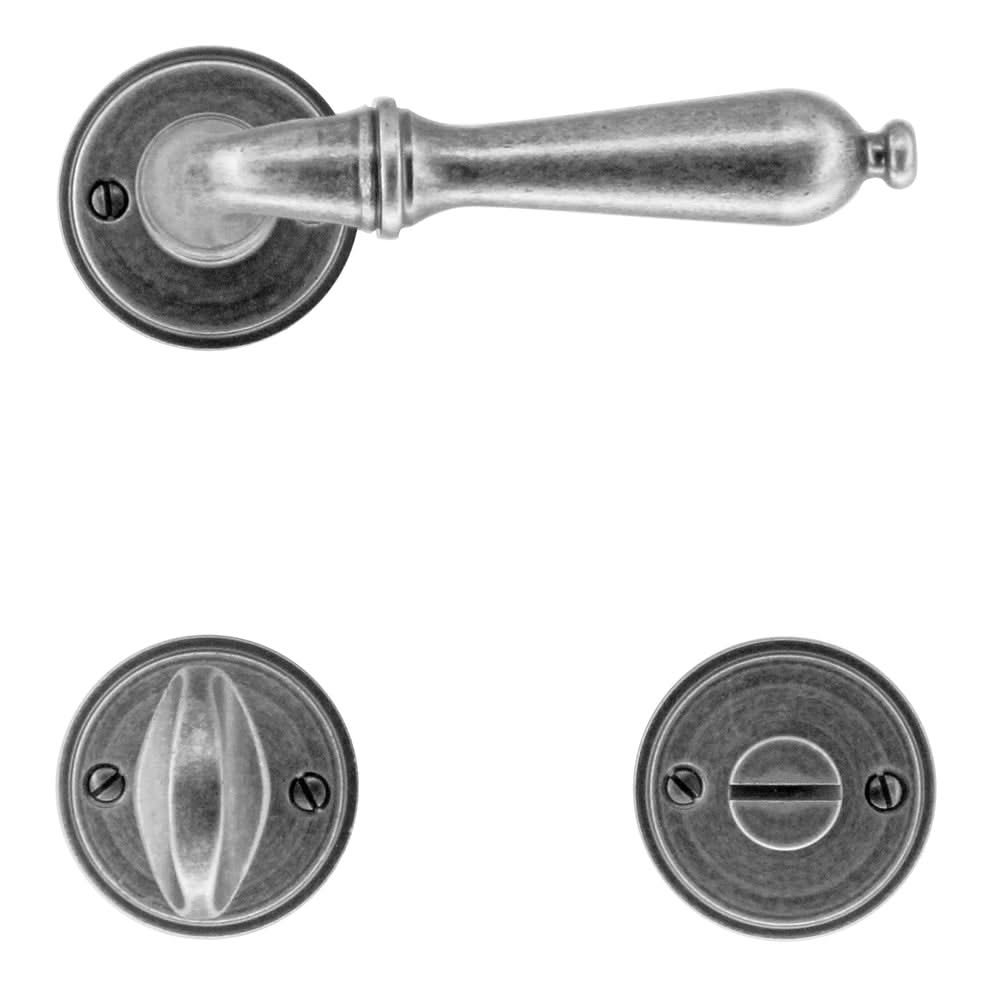 HDD Pro DEURKRUK PRO DA VINCI OLD SILVER - Deurbeslag-expert