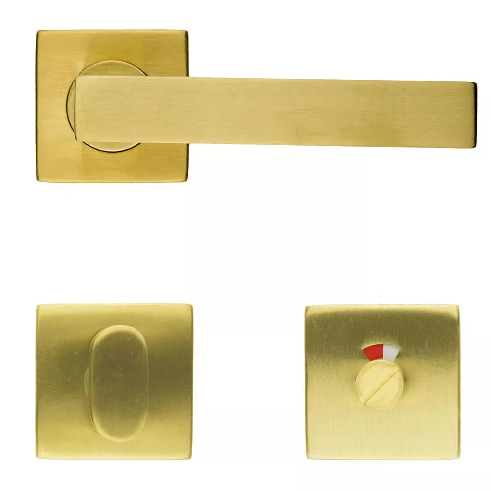 HDD Pro DEURKRUK PRO COSMIC Messing Gepolijst - Deurbeslag-expert