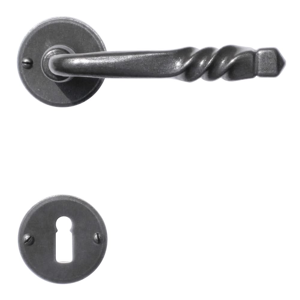 HDD Pro DEURKRUK PRO HARMONIE IJZER ROND - Deurbeslag-expert