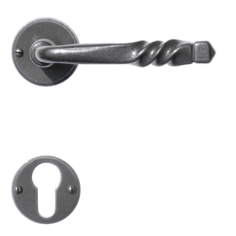 HDD Pro DEURKRUK PRO HARMONIE IJZER ROND - Deurbeslag-expert