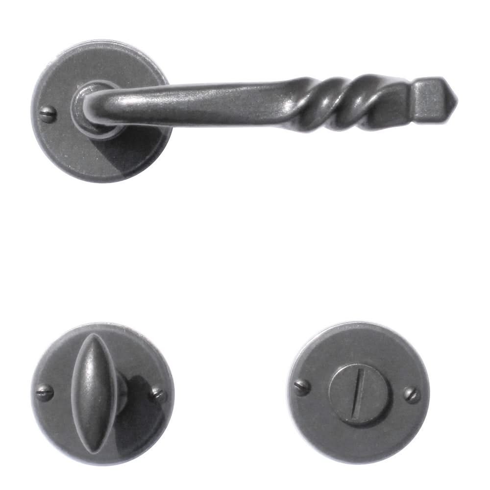 HDD Pro DEURKRUK PRO HARMONIE IJZER ROND - Deurbeslag-expert