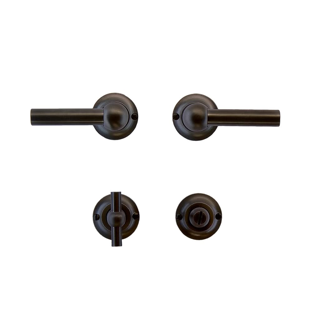 HDD Pro DEURKRUK PRO PETRA NM L+L CARBON BLACK - Deurbeslag-expert