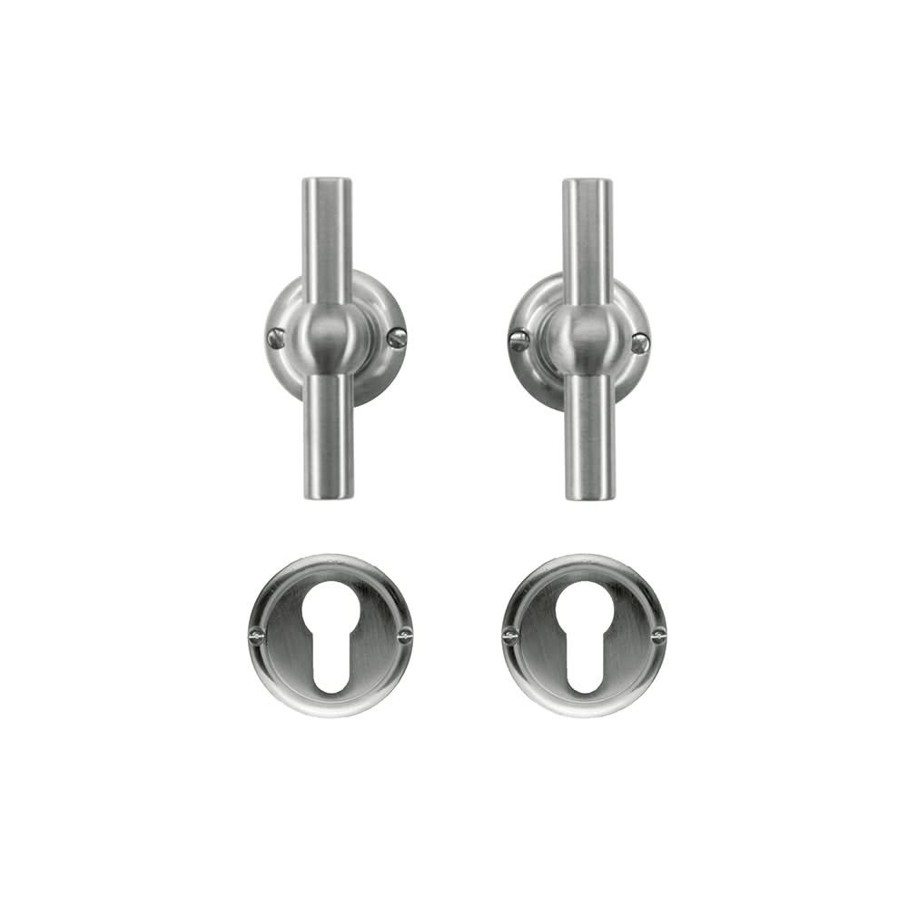 HDD Pro DEURKRUK PRO PETRA NM T+T INOX LOOK - Deurbeslag-expert