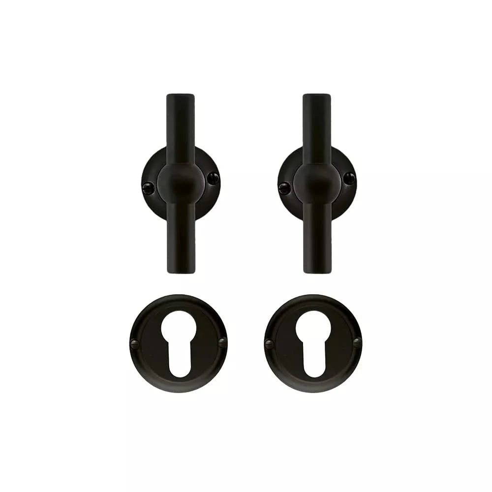 HDD Pro DEURKRUK PRO PETRA NM T+T ZWART - Deurbeslag-expert