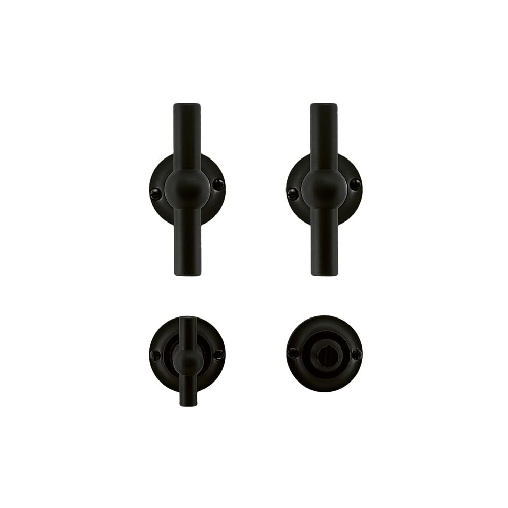 HDD Pro DEURKRUK PRO PETRA NM T+T ZWART - Deurbeslag-expert