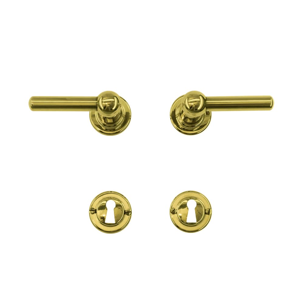 HDD Pro DEURKRUK PRO PETRA OM L+L KOPER NIET VERNIST - Deurbeslag-expert