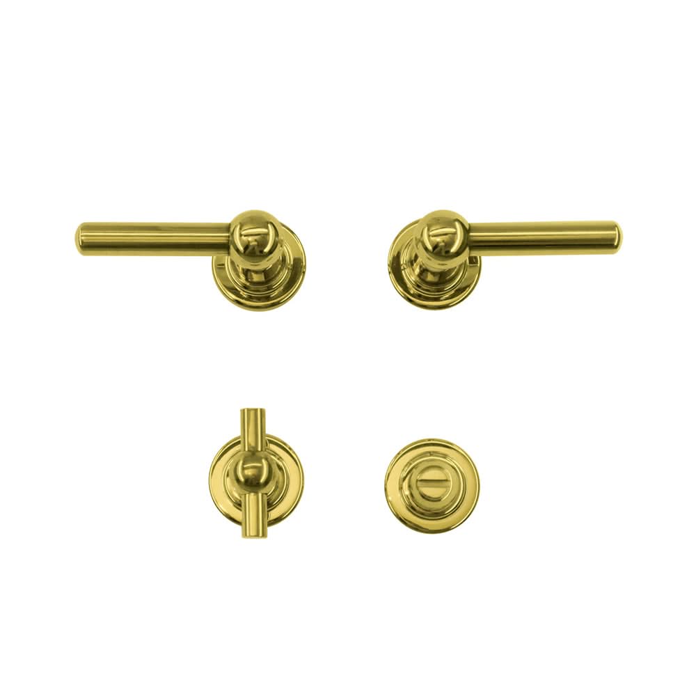 HDD Pro DEURKRUK PRO PETRA OM L+L KOPER NIET VERNIST - Deurbeslag-expert