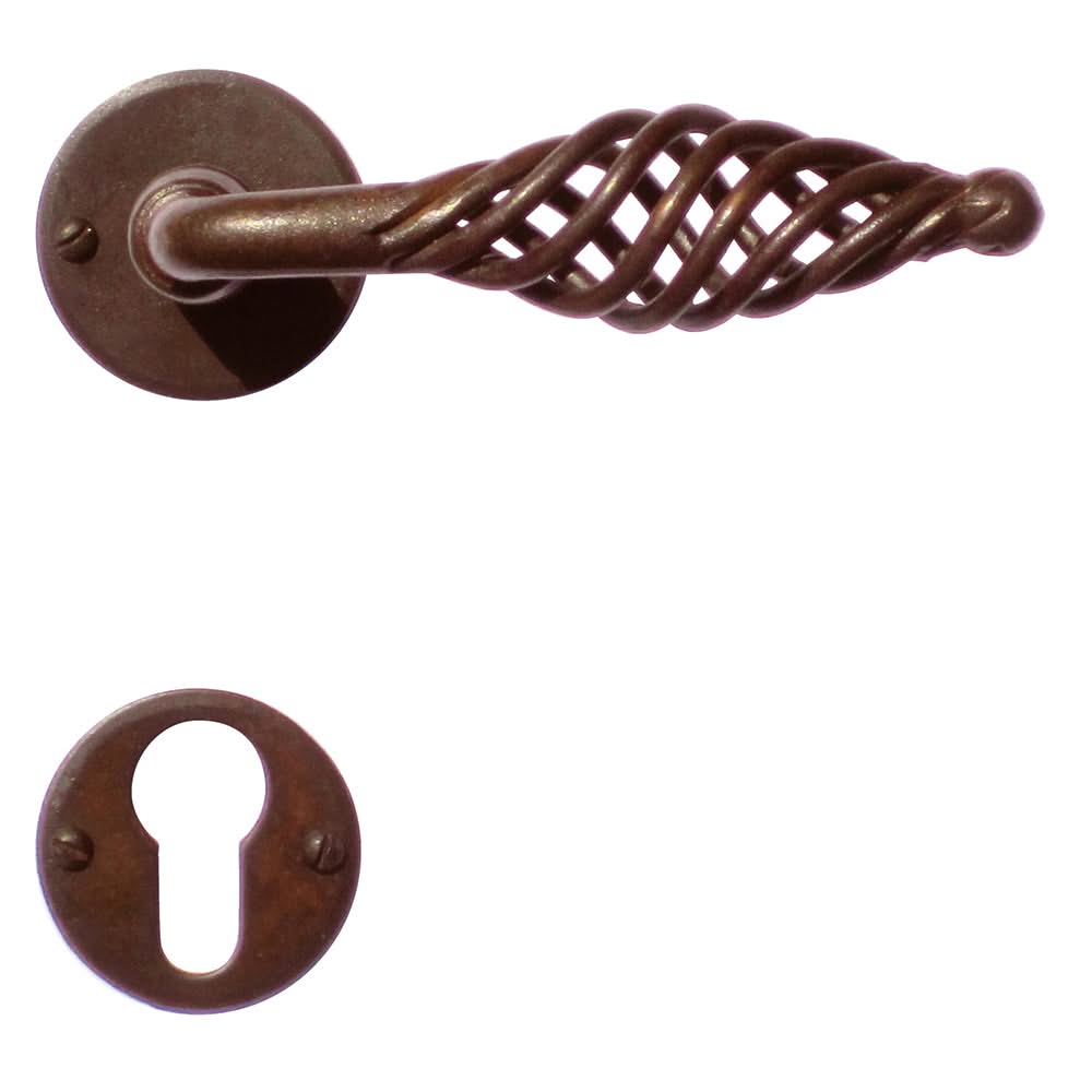 HDD Pro DEURKRUK PRO SPIRALUS ROEST ROND - Deurbeslag-expert