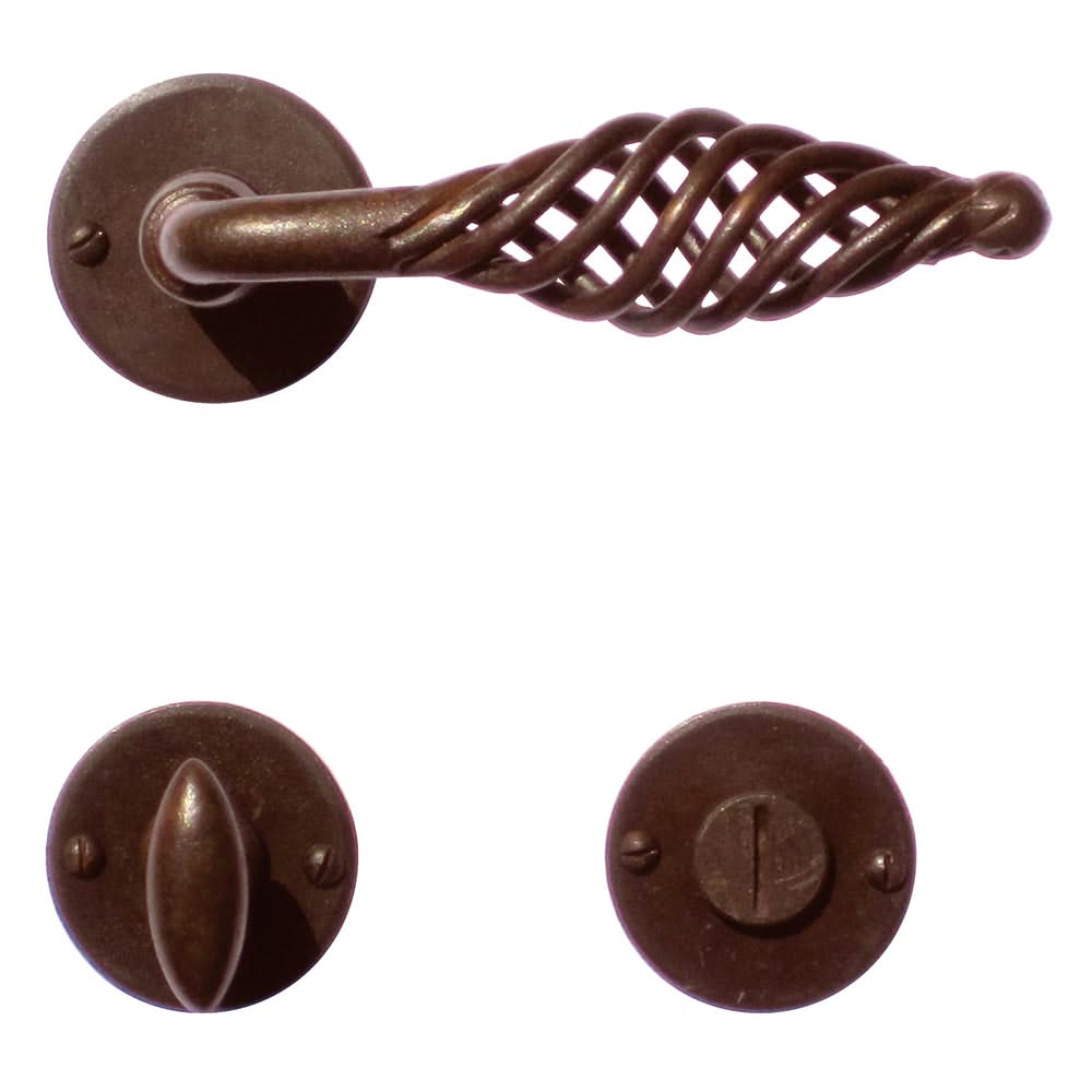 HDD Pro DEURKRUK PRO SPIRALUS ROEST ROND - Deurbeslag-expert