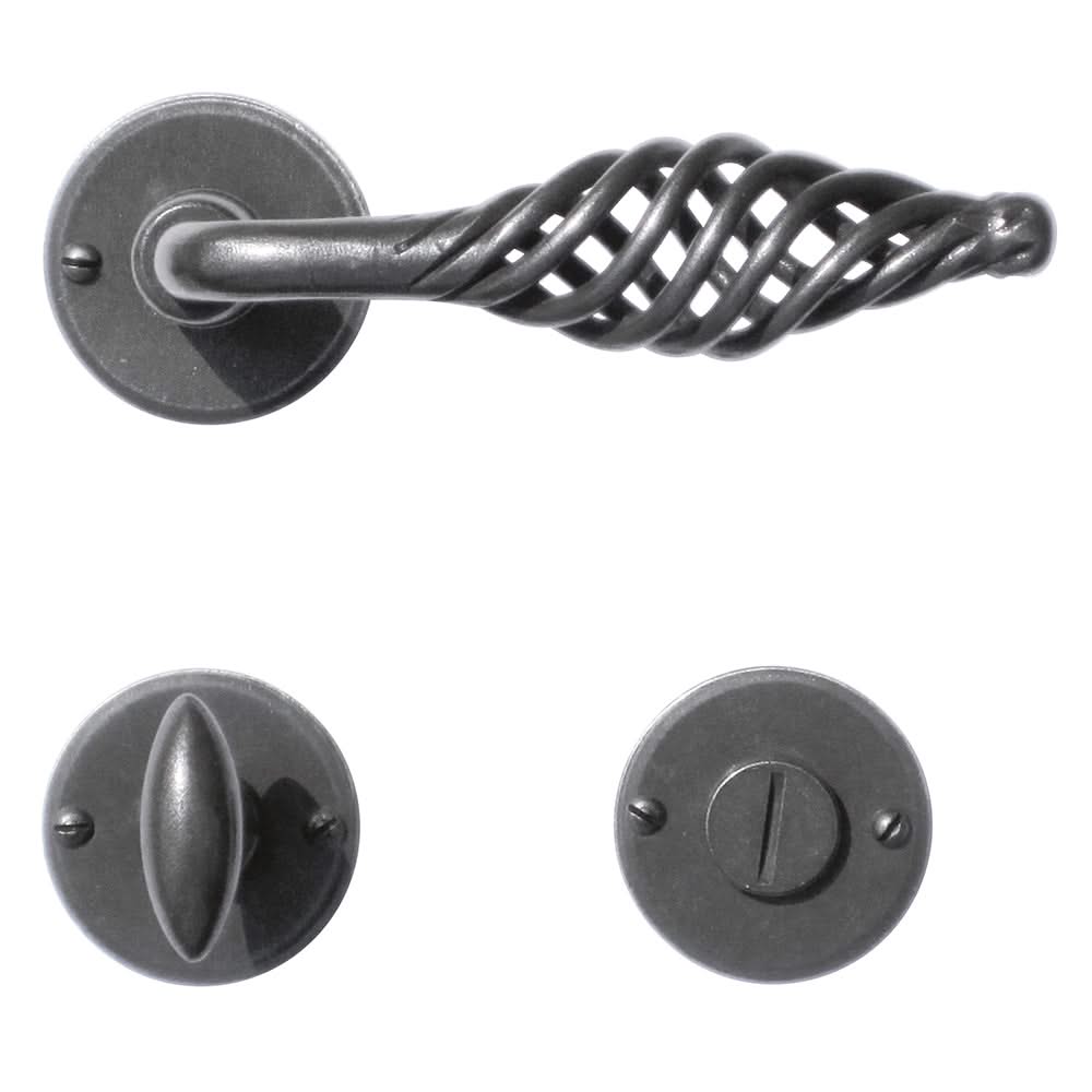 HDD Pro DEURKRUK PRO SPIRALUS IJZER ROND - Deurbeslag-expert