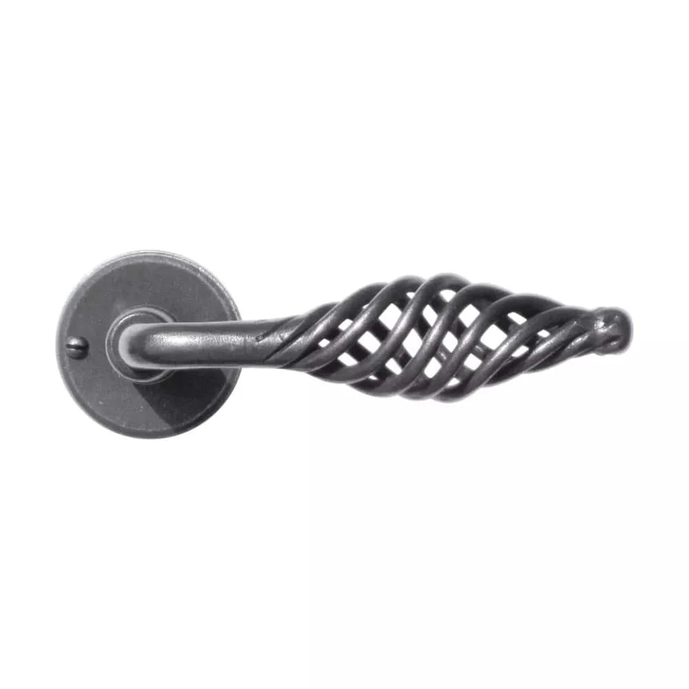 HDD Pro DEURKRUK PRO SPIRALUS IJZER ROND - Deurbeslag-expert