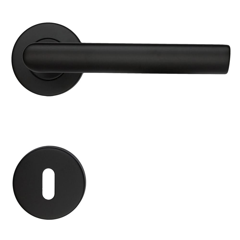 HDD Pro DEURKRUK PRO ELLIPS ZWART - Deurbeslag-expert