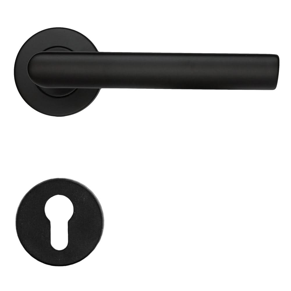 HDD Pro DEURKRUK PRO ELLIPS ZWART - Deurbeslag-expert