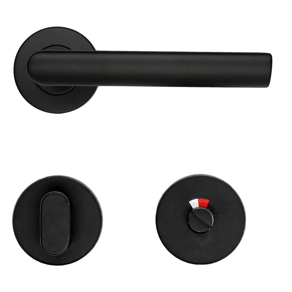 HDD Pro DEURKRUK PRO ELLIPS ZWART - Deurbeslag-expert