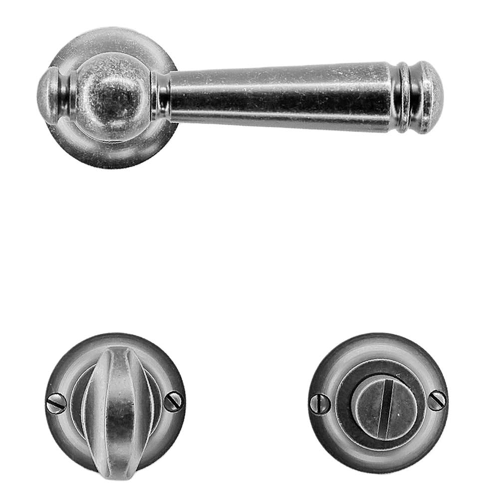 HDD Pro DEURKRUK PRO ANNA-LUCIA OLD SILVER - Deurbeslag-expert