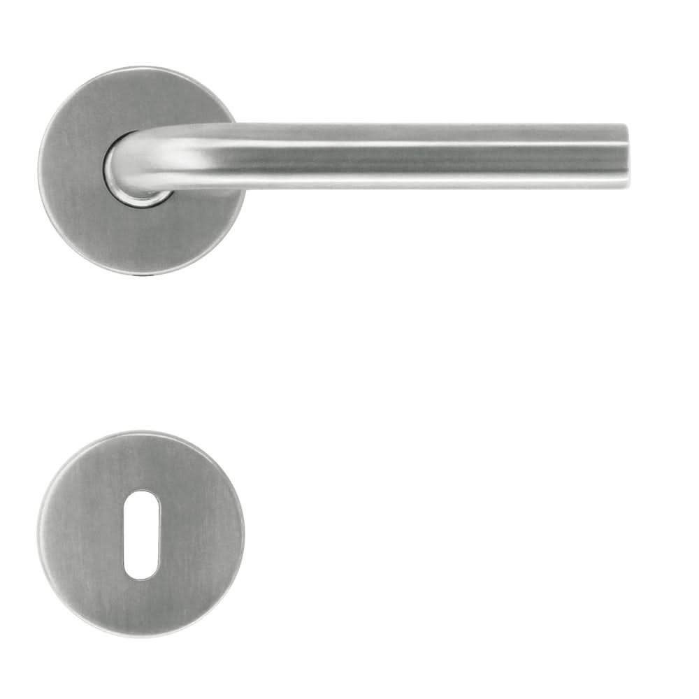 HDD Pro DEURKRUK PRO ZERO L SHAPE 16MM INOX - Deurbeslag-expert