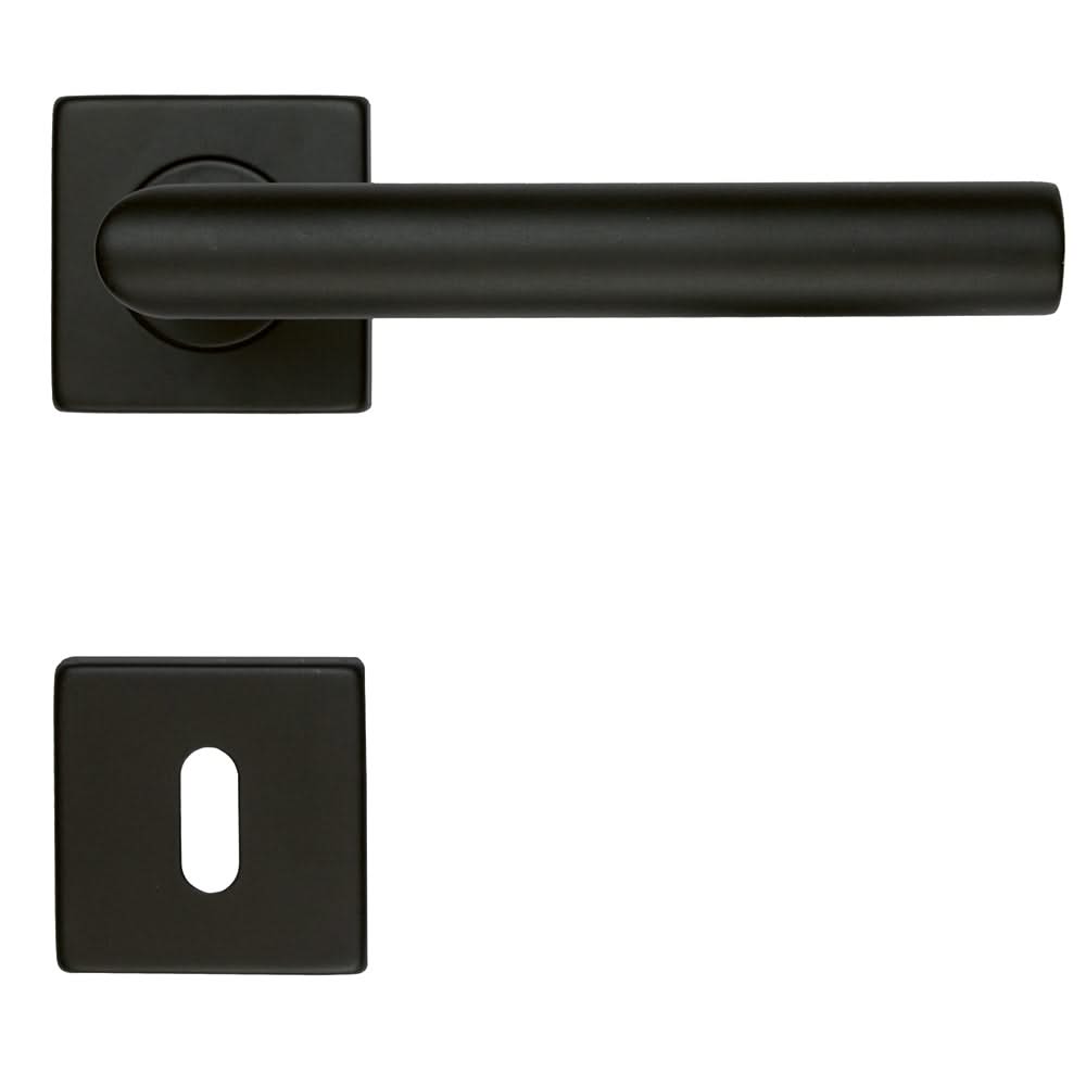 HDD Pro DEURKRUK PRO SQUARE I SHAPE 19MM ZWART - Deurbeslag-expert