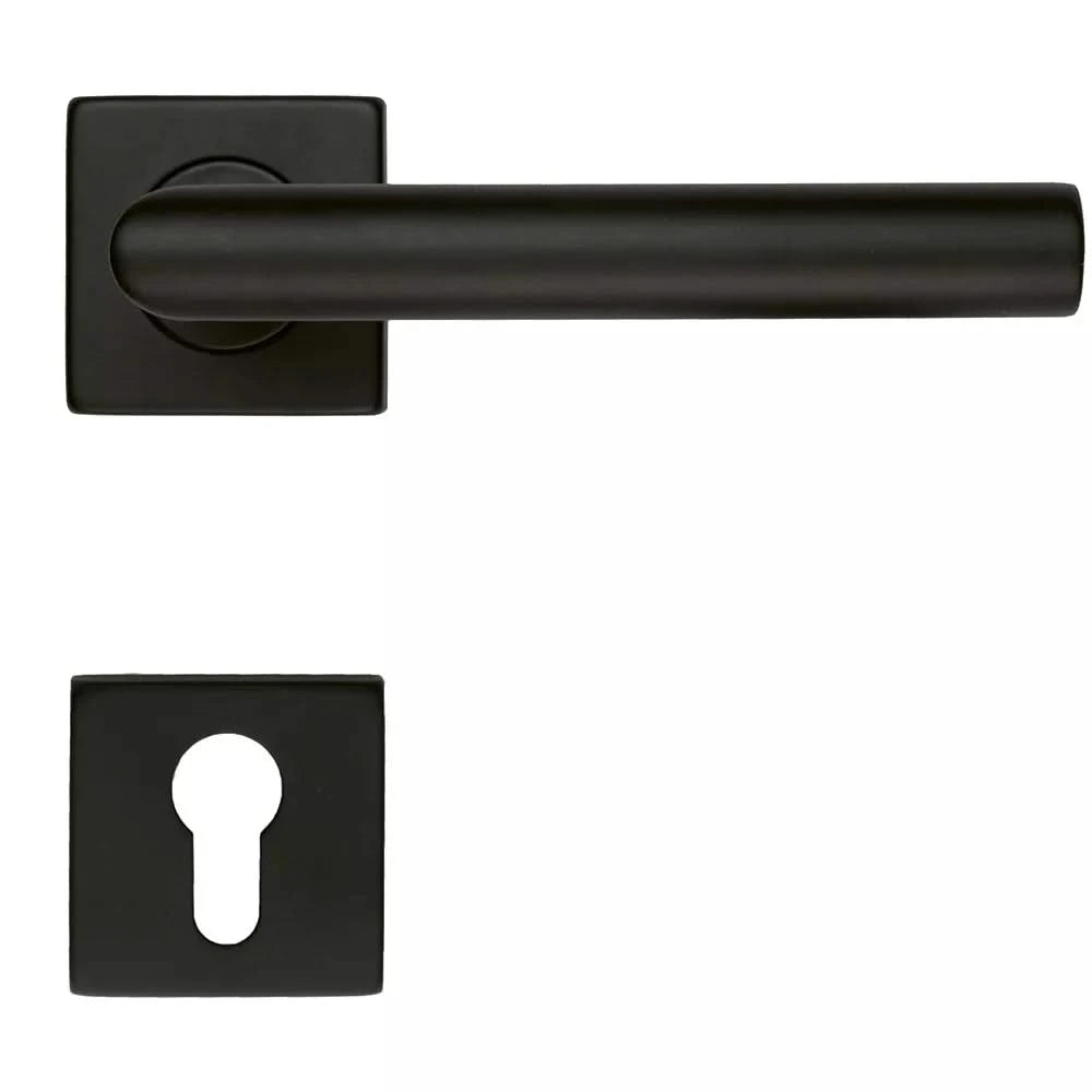 HDD Pro DEURKRUK PRO SQUARE I SHAPE 19MM ZWART - Deurbeslag-expert