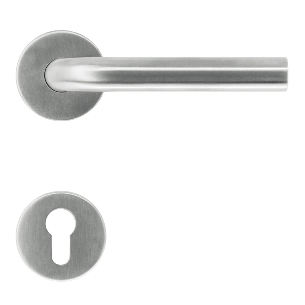 HDD Pro DEURKRUK PRO FLAT L SHAPE 19MM INOX PLUS - Deurbeslag-expert