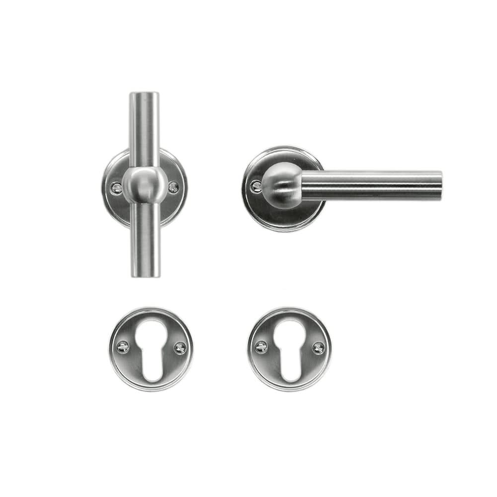 HDD Pro DEURKRUK PRO PETANA T+L INOX LOOK - Deurbeslag-expert