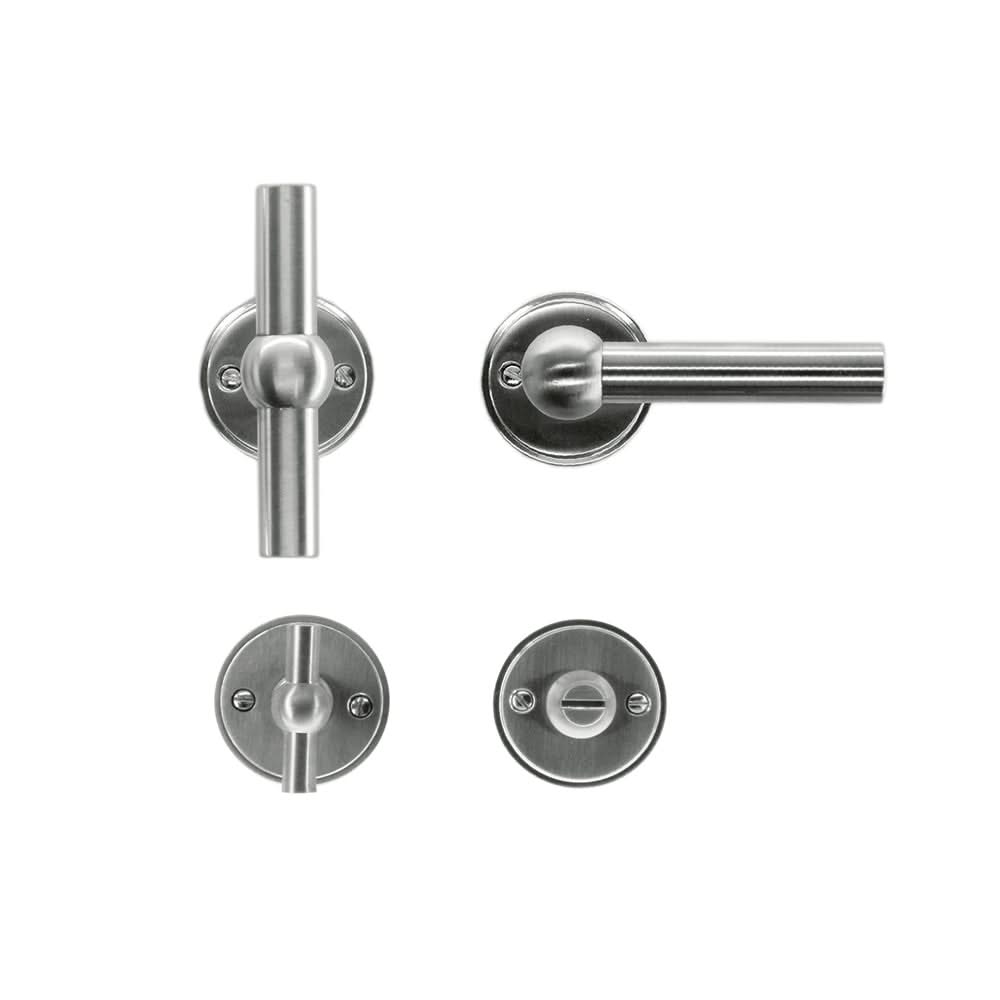 HDD Pro DEURKRUK PRO PETANA T+L INOX LOOK - Deurbeslag-expert