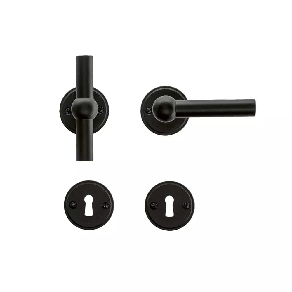 HDD Pro DEURKRUK PRO PETANA T+L ZWART - Deurbeslag-expert