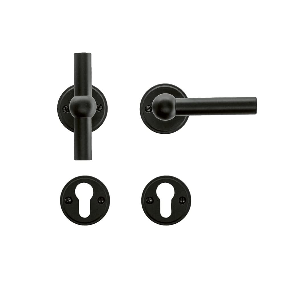 HDD Pro DEURKRUK PRO PETANA T+L ZWART - Deurbeslag-expert