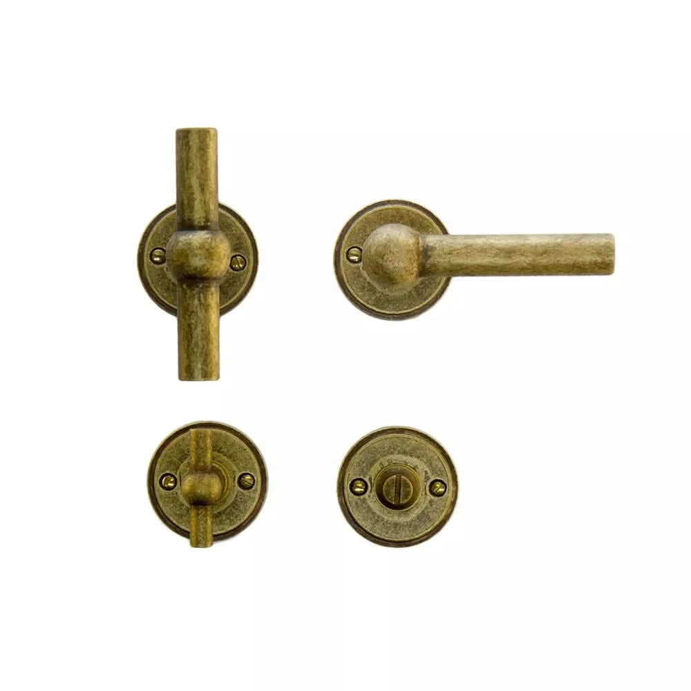 HDD Pro DEURKRUK PRO PETANA T+L OLD YELLOW - Deurbeslag-expert