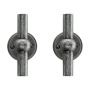 HDD Pro DEURKRUK PRO PETANA T+T OLD SILVER - Deurbeslag-expert