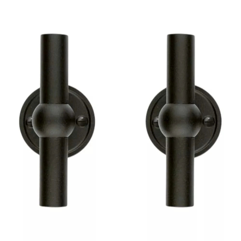 HDD Pro DEURKRUK PRO PETANA T+T ZWART STRUCTUUR UV - Deurbeslag-expert