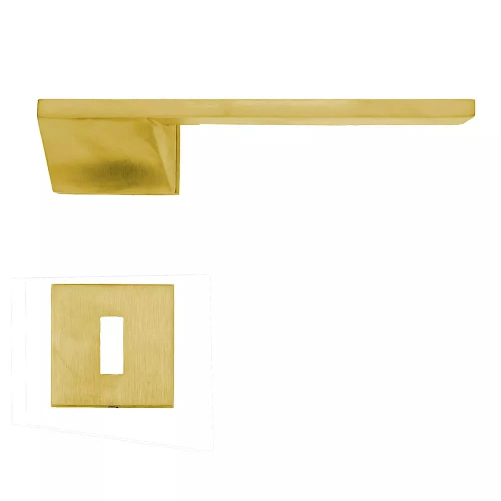 HDD Pro DEURKRUK PRO SELIZ Messing Gelakt - Deurbeslag-expert