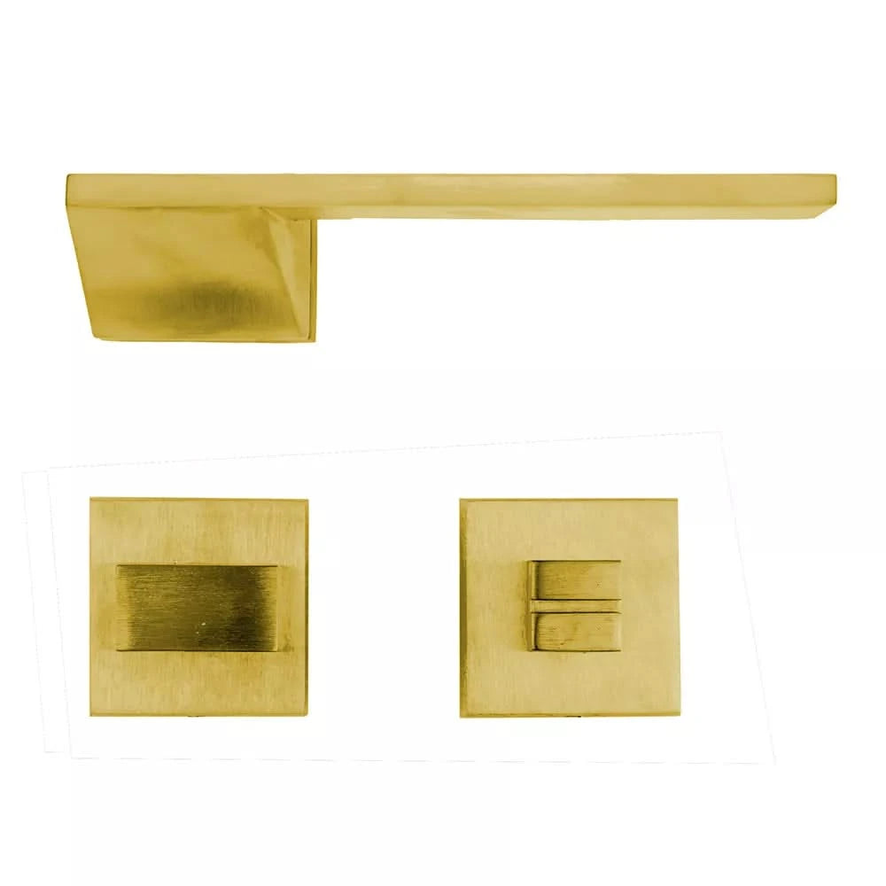 HDD Pro DEURKRUK PRO SELIZ Messing Gelakt - Deurbeslag-expert