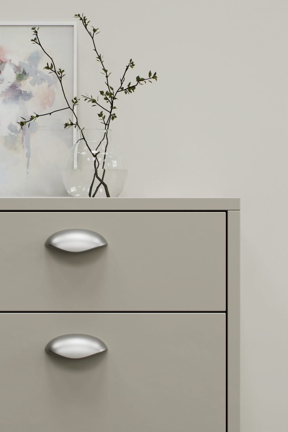 Furnipart Luna 64 mm / 96 mm - Deurbeslag-expert