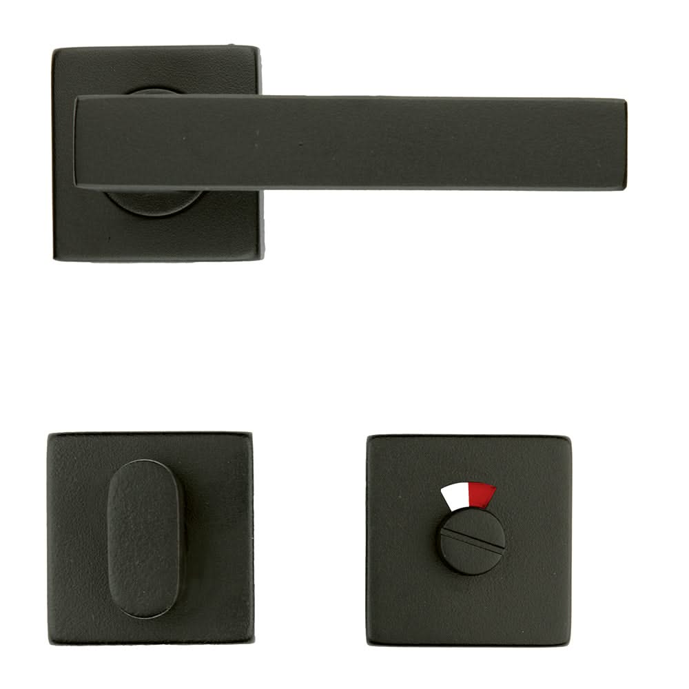 HDD Pro DEURKRUK PRO COSMIC HOLLOW ZWART STRUCTUUR UV - Deurbeslag-expert