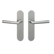 Hafi Private Line | Veiligheidsbeslag H547 | Model 203 Kruk/Kruk op Blind Schild | RVS