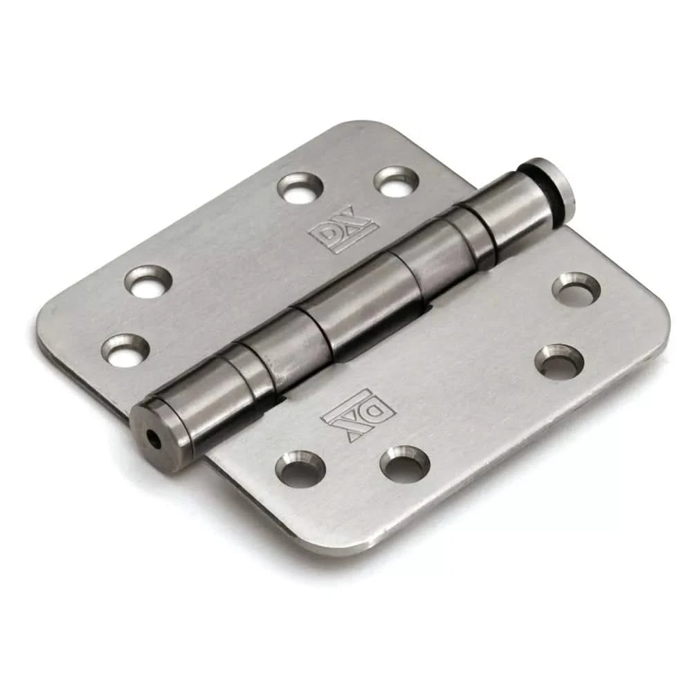 Dulimex Kogellagerscharnier ronde hoeken 89x89 mm Verzinkt - Deurbeslag-expert