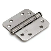 Dulimex Kogellagerscharnier ronde hoeken 89x89 mm Verzinkt - Deurbeslag-expert